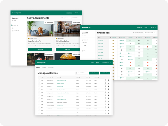 Different roles, with the right tools and permissions for each.