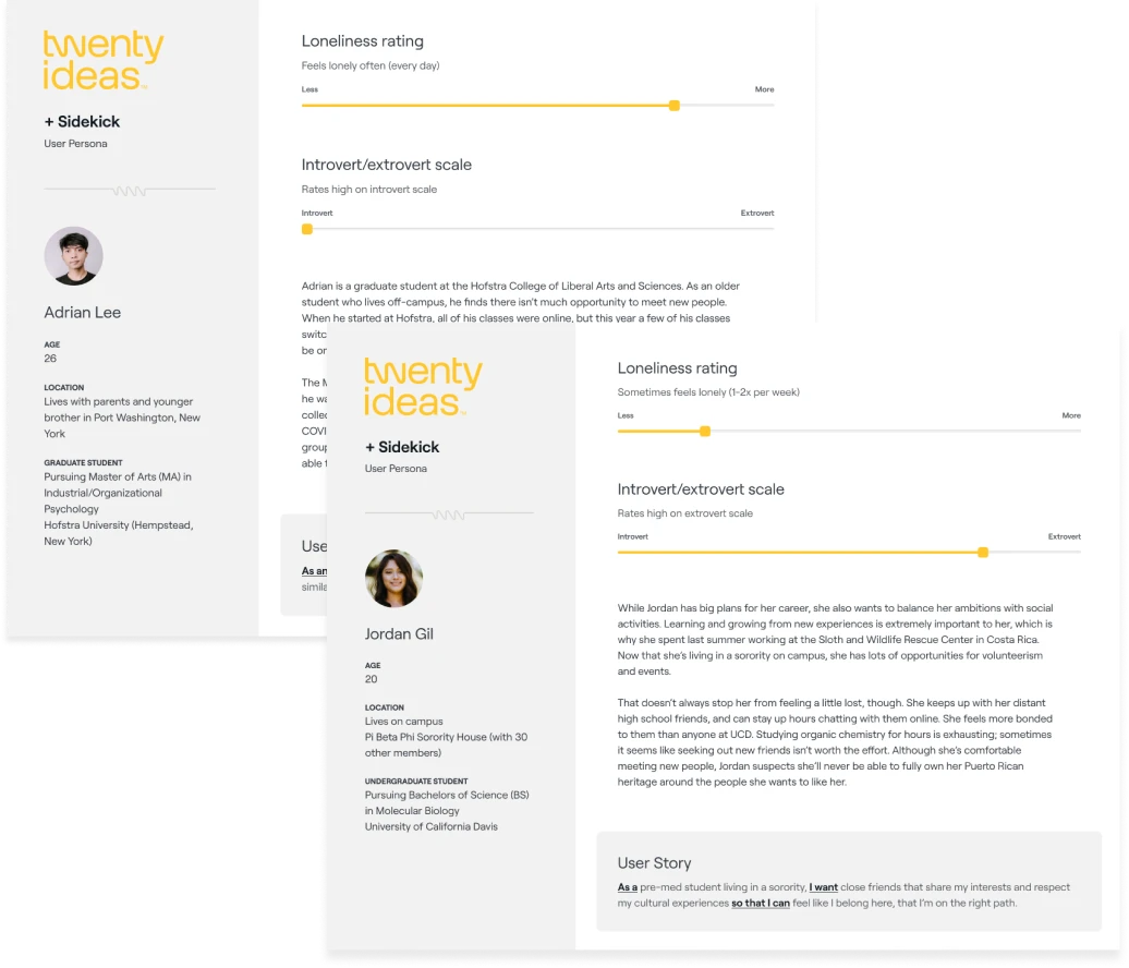 SideKick  ·  Engaging the user.
