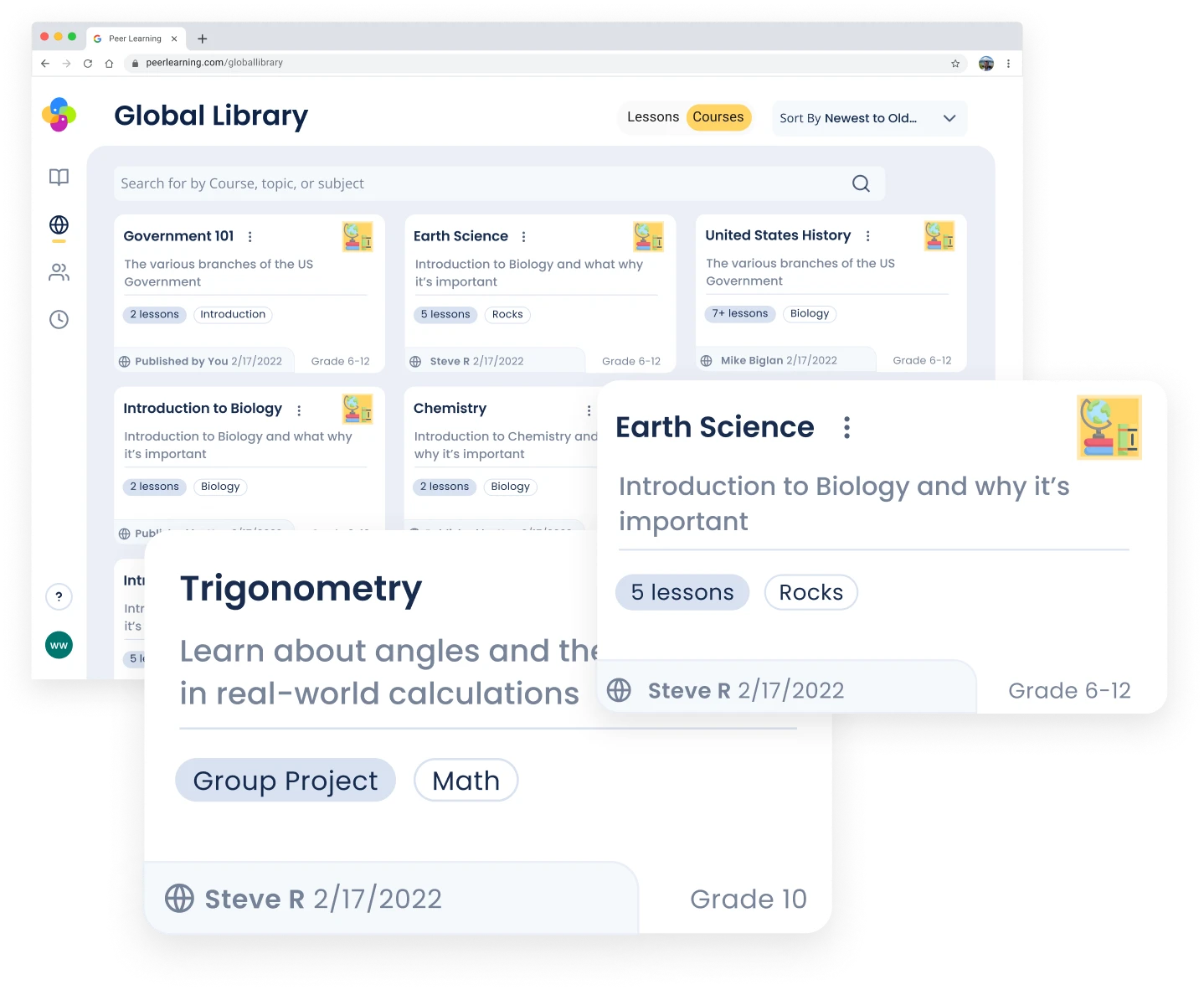 PeerLearning  ·  Building a learning library.